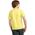 thumbnail image 2 of Port Company Youth Cotton Essential T-Shirt Yellow XL., 2 of 3