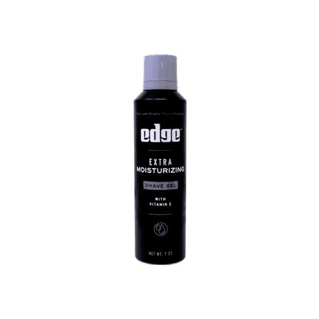 Edge Extra Moisturizing Shave Gel with Vitamin E, Shave Gel For Men That Moisturizes, Protects and Soothes To Help Reduce Skin Irritation, 7 oz