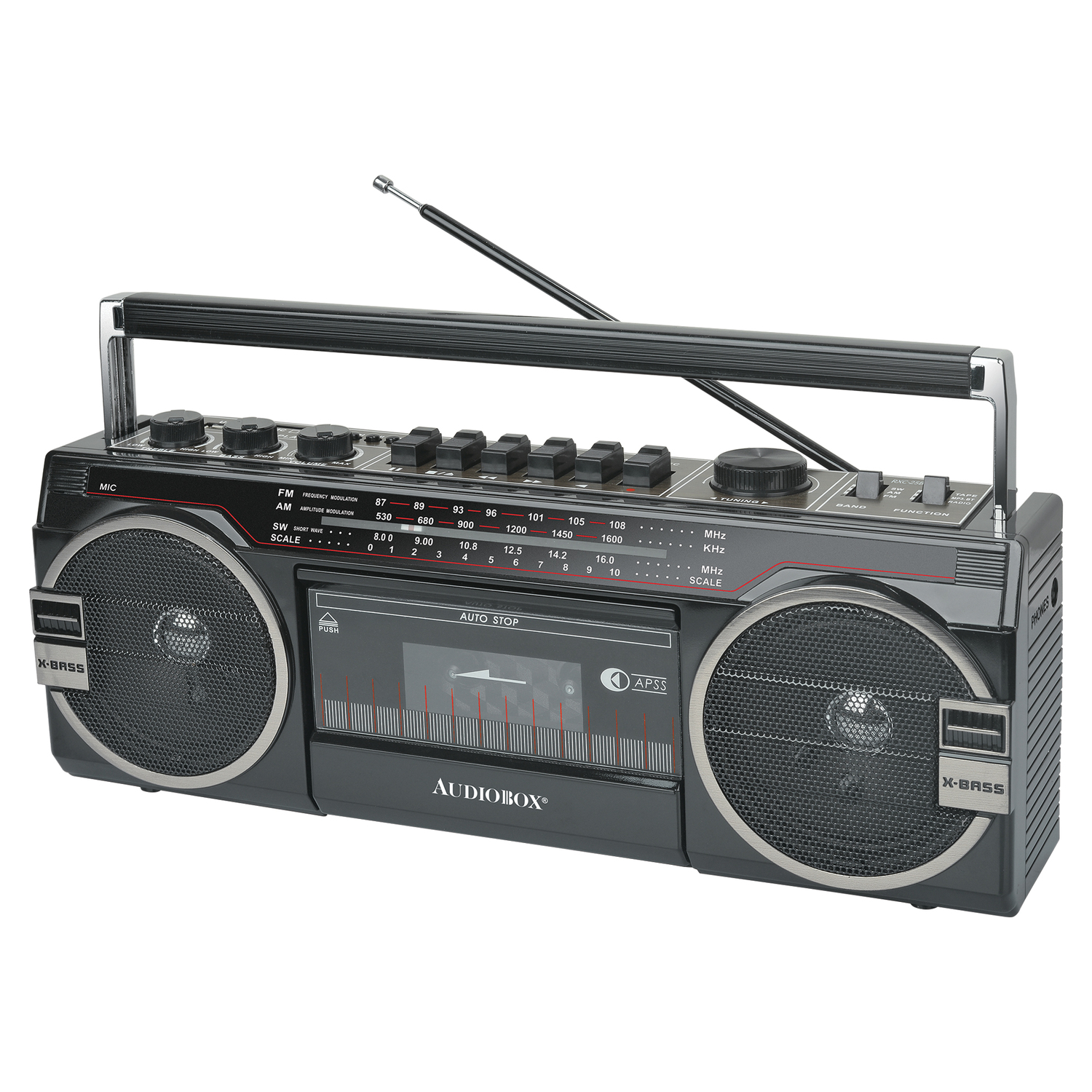 AudioBox RXC-25BT Portable Cassette Boombox photo 4