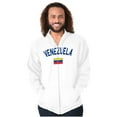 thumbnail image 5 of Venezuela Country Flag Soccer Fan Zip Up Hoodie Men's Women's Brisco Brands X, 5 of 5