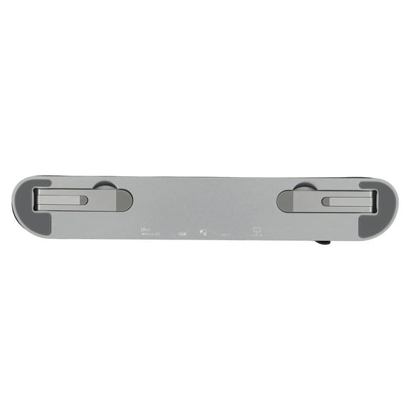 USB C Docking Station Stand, USB C Docking Station 5Gbps Transmission 4K Resolution For Office For Home For Laptop Gray