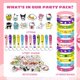 thumbnail image 2 of Artículos para fiestas AVONO Kitty Birthday, 86 unidades, con pulseras y alfileres, 2 of 8