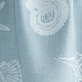thumbnail image 2 of CHF Seashells Valance Printed, Aqua, Adult, 2 of 4