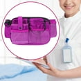 thumbnail image 6 of Yunhgft Multi Compartment Gear Pocket Nursing Organizer Belt Bag Apron Hip Bag Polyester Violet, 6 of 9
