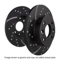thumbnail image 3 of EBC Brakes GD Series Slotted and Dimpled Sport Rotors (Pair) Fits select: 2004-2006 HONDA CIVIC, 1998-2002 HONDA ACCORD, 3 of 7