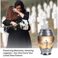 thumbnail image 4 of Jesus Christ With Sun Memorial Urns And Keepsakes For Ashes - Adult Urns For Human Ashes Women - Urns For Adult Male Dad - Small Urns For Human Ashes Dad - Decorative Urns (Size - 3inch, Pcs1), 4 of 5