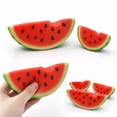 thumbnail image 4 of Watermelon Squishy, Realistic Fruit Shape Sensory Fidget, Soft Squeeze Novelty For Adults, Slow Rising Squishy Toy For Daily Breaks, 4 of 6