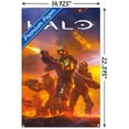 thumbnail image 3 of Halo - Master Chief Battle Wall Poster, 14.725" x 22.375", 3 of 3