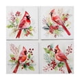 thumbnail image 1 of Canvas Wall Art Cardinal - Set of 4, 1 of 4