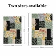 thumbnail image 6 of Retro Plaid Patchwork Garden Flags For Outdoor, Flowers Linen Green Polka Dots Leopard Small Double Side Yard Flags Weather Proof Garden Decor for Lawn Outside Holiday 12 x 18 Inches, 6 of 9