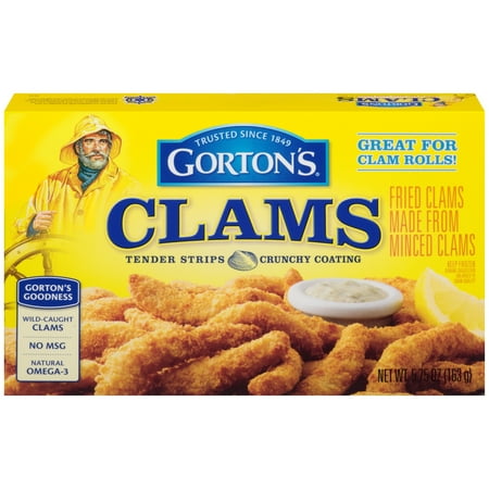 Gorton's Clams, 5.75 oz.