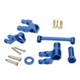 thumbnail image 4 of Conjunto de dirección de aluminio Sunnimix para coche RC color azul, 4 of 7