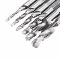 thumbnail image 3 of Efficient Drill Tap, Drill Tap Combination Bit Set For Soft Metal, Aluminum Plate Iron, Complete Hole Drilling, Countersinking, High-speed Steel, 6Pcs, 3 of 5