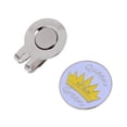 thumbnail image 4 of Pattern Golf Ball Marker Visor Hat Clip Great Golfer Gift, 4 of 6