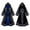 A#01, variant on Women's Cozy Wearable Heated Blanket Robe, Christmas Hooded Plush Fleece Bathrobe with Foot Pockets, Electric Warming Blanket for Cold Season Lounging