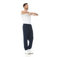 thumbnail image 4 of Yacht & Smith 3 Pack of Mens Jogger Bulk Sweatpants, Navy Blue, Comfy Lounge Joggers for Men Size (X-Large), 4 of 7