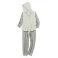thumbnail image 1 of Hanes Women Pant  Hooded 3/4 Sleeve Pajamas, 1 of 3