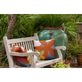 thumbnail image 3 of 18" x 18" Simply Daisy Bold Flowers Indoor/Outdoor Pillow, Perfect Orange Qty 1, 3 of 6