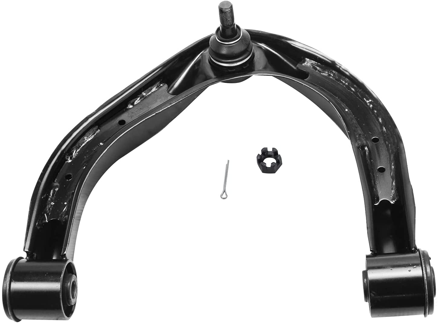 Detroit Axle - Front Upper Control Arm w/Ball Joint Replacement for Nissan Pathfinder Armada Titan Infiniti QX56 QX80 Fits select: 2004-2008 NISSAN TITAN XE/SE/LE, 2017 NISSAN ARMADA PLATINUM