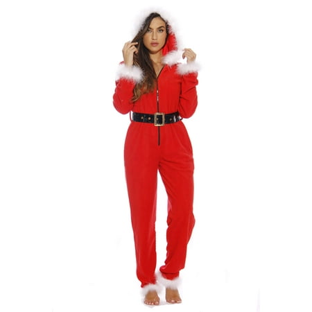

Just Love Holiday Adult Onesie - Santa Baby - Christmas Onesie - Xmas (XX-Large)