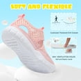 thumbnail image 4 of Barerun Toddler Sandals Lightweight Breathable Athletic Slip-On Sneaker for Toddler Outdoor Indoor, 4 of 7