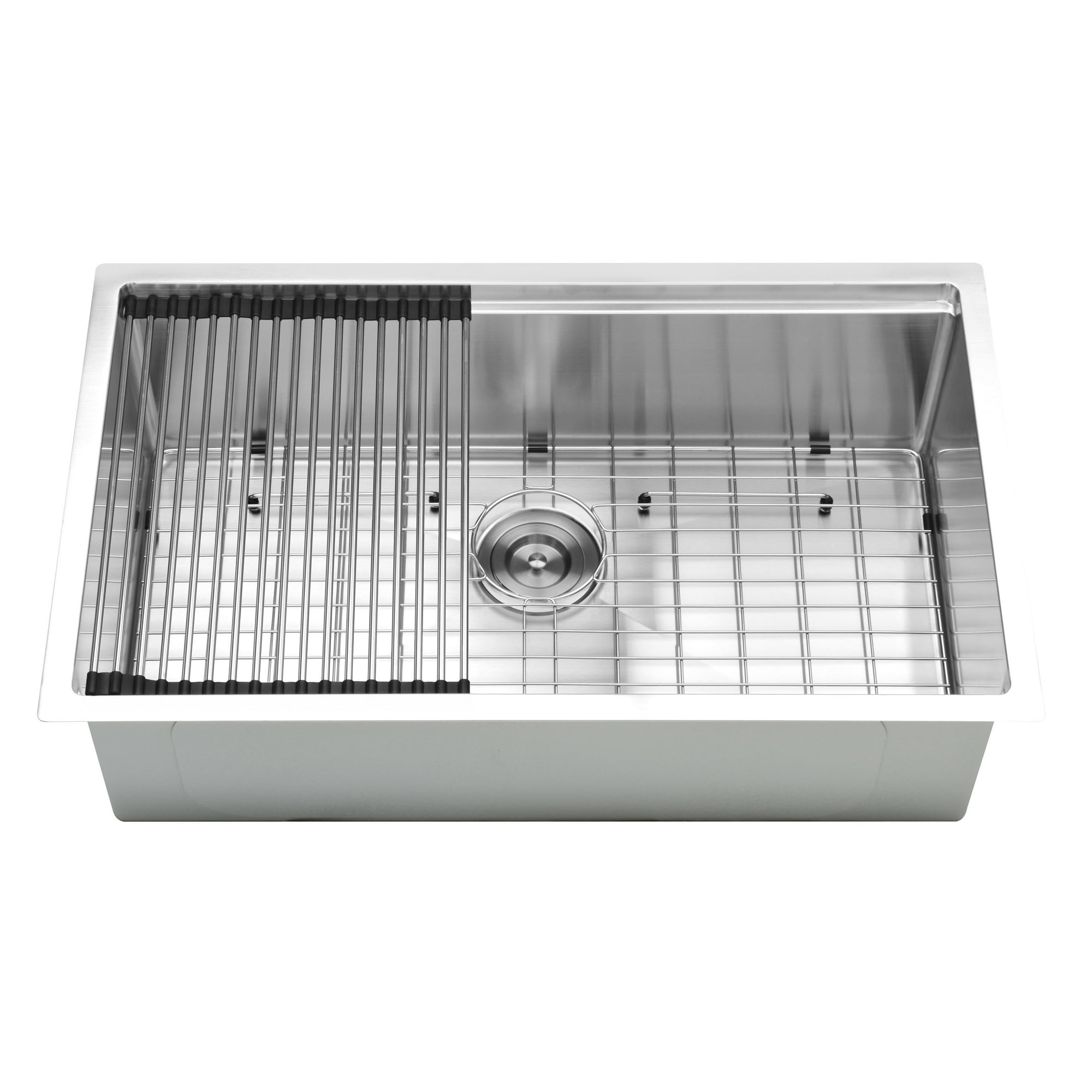 Ancona 32 in. Prestige Series Stainless Steel 18 Gauge Undermount