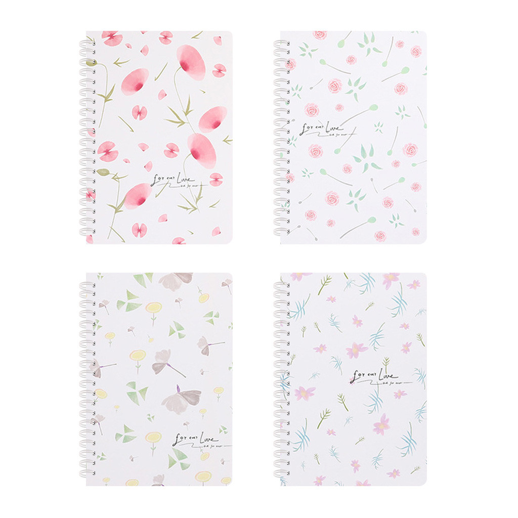 Buy Randolph Wide Ruled Wirebound Spiral Notebook, 60 Sheet, Assorted