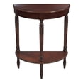 thumbnail image 1 of Butler Specialty Company Bellini Demi-Lune Table Console - Brun Cerise, 1 of 7