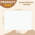 thumbnail image 2 of Uxcell 5.8"x4.1" Glossy Sticker Paper, 50 Sheets Inkjet Printing Picture Paper Instant Dry Picture Printing 150GSM Self-Adhesive Printable Sticker for Dye Ink Inkjet Laser Printer, 2 of 7