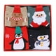 thumbnail image 2 of 4 pares de adorables calcetines de Navidad de dibujos animados calcetines de algodón de invierno para mujer, 2 of 5