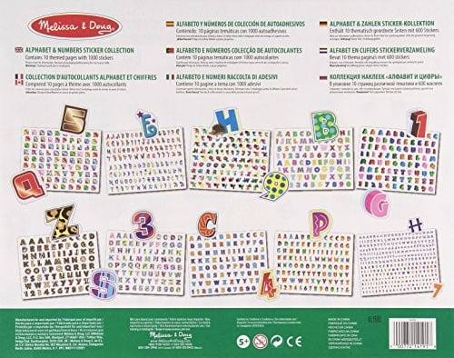 melissa and doug alphabet stickers