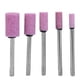 thumbnail image 1 of 100 Uds. Brocas De Muela Con Cabezal De Piedra Pulido Para Amoladora, Diámetro De Vástago Rosa De 3mm, 1 of 7