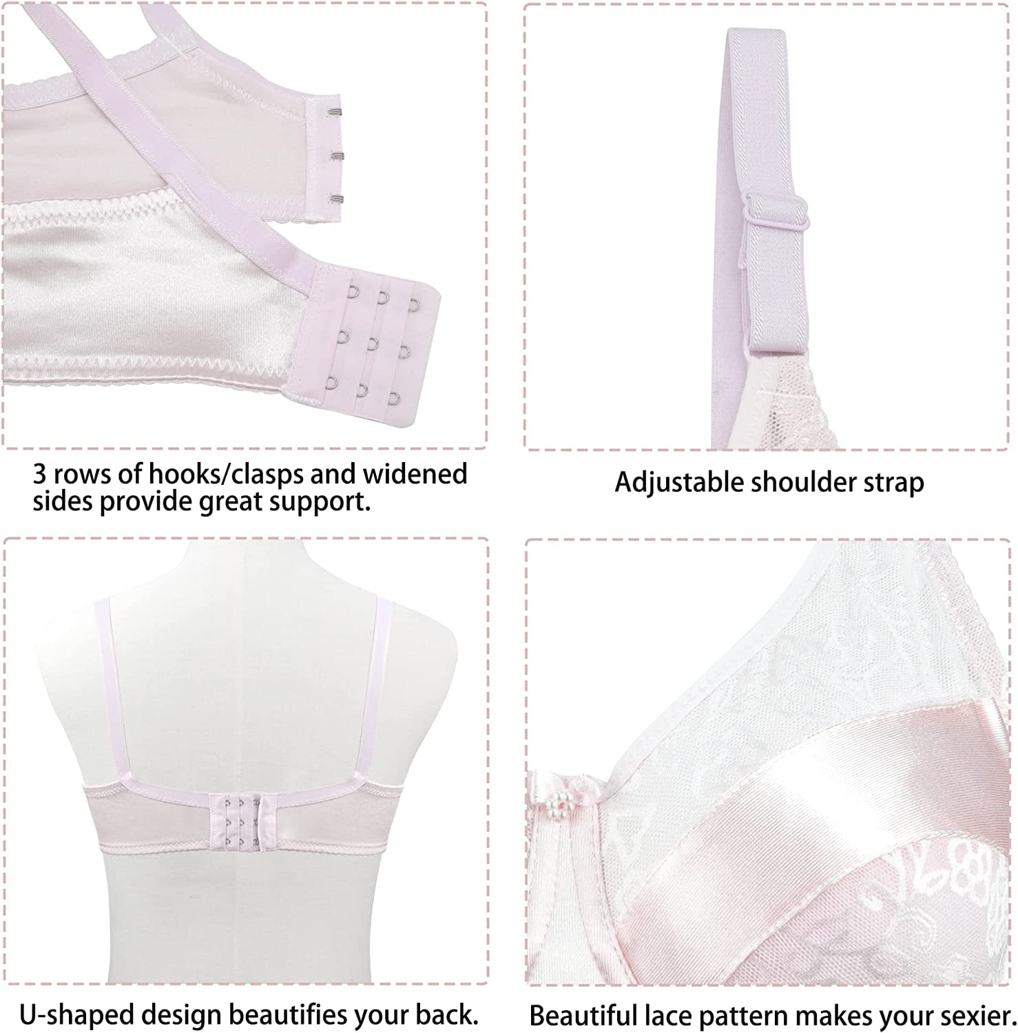 Buy UJEAVETTE® Special Pocket Bra with Silicone Breast Form False