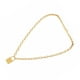 thumbnail image 4 of Guardurnaity Collar de cadena con colgante de candado Colgante con forma de candado simple y moderno Collar con colgante con forma de candado Ropa, zapatos y accesorios Miscelánea, 4 of 6