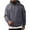 Gray#19, variant on Evdexr Tactical Hoodies Mens Quarter Zip Big and Tall Pullover Fall Drawstring Long Sleeve Workout Hoody Winter Multiple Pockets Loose Fit Cargo Hoodie Black XL