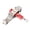Red, variant on Professional Watch Band Strap Link Pin Adjuster Remover Adjustable Repair Tool Accessory Kit, Includes 3 Extra Replacement Pins, Hand Tool Set for Most Watches, Red (4.72 inches / 12 cm)