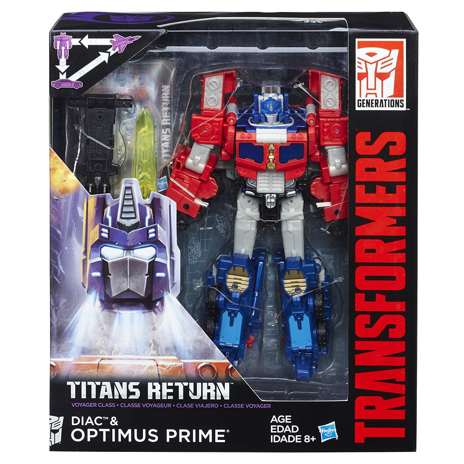 Transformers Doomshot and Megatron Voyager Class Action Figure 