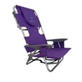 thumbnail image 3 of Silla Ostrich Deluxe OYB, color morado, con bolsa térmica y paraguas, 3 of 7