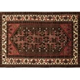 thumbnail image 1 of Ahgly Company Indoor Rectangle Oriental Brown Industrial Area Rugs, 5' x 7', 1 of 4