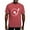 Crimson Red, variant on CafePress - Turntable T Shirt - Mens Comfort Colors Shirt
