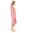 thumbnail image 5 of 5202C Womens Capri Set Sleepwear Pajamas Woman Sleep Nightshirt Pink M, 5 of 5