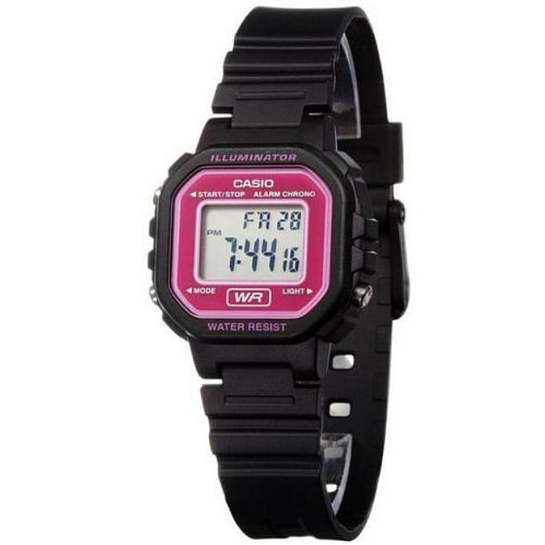 Casio Casio Women's Classic LA20WH4A Black Resin Quartz Watch with