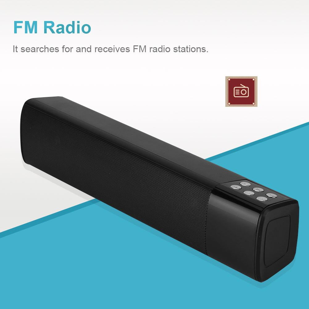 soundbar com radio fm