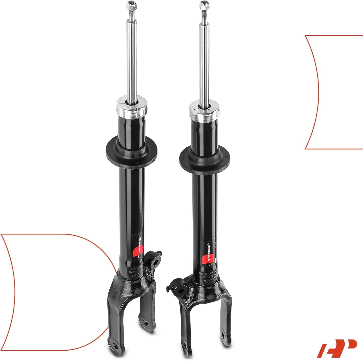 A-Premium Rear Shock Absorber Strut Assembly Compatible with Kenworth T2000 1997-2011, T400 2010-2020, T600A 1986-2007, T680 2013-2020, T880 2014-2020, Rear LH or RH Side