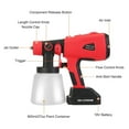 iMounTEK Electric Cordless Paint Sprayer HVLP Airless Spray Gun