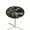 Boho Flower Dragonfly Black, variant on SEANATIVE Round Table Covers with Elastic Edged 24 x 24 Inch Cocktail Tablecloths Decorative High Top Table Cloth Table Decorations for Banquets Celebrations, Eucalyptus Leaf White