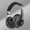 Gray, variant on Bluetooth 5.1 Foldable Headphones,Wireless Over-Ear Headset with Subwoofer,Noise Cancellation,Built-in Mic,Long Battery Life,Rose Gold
