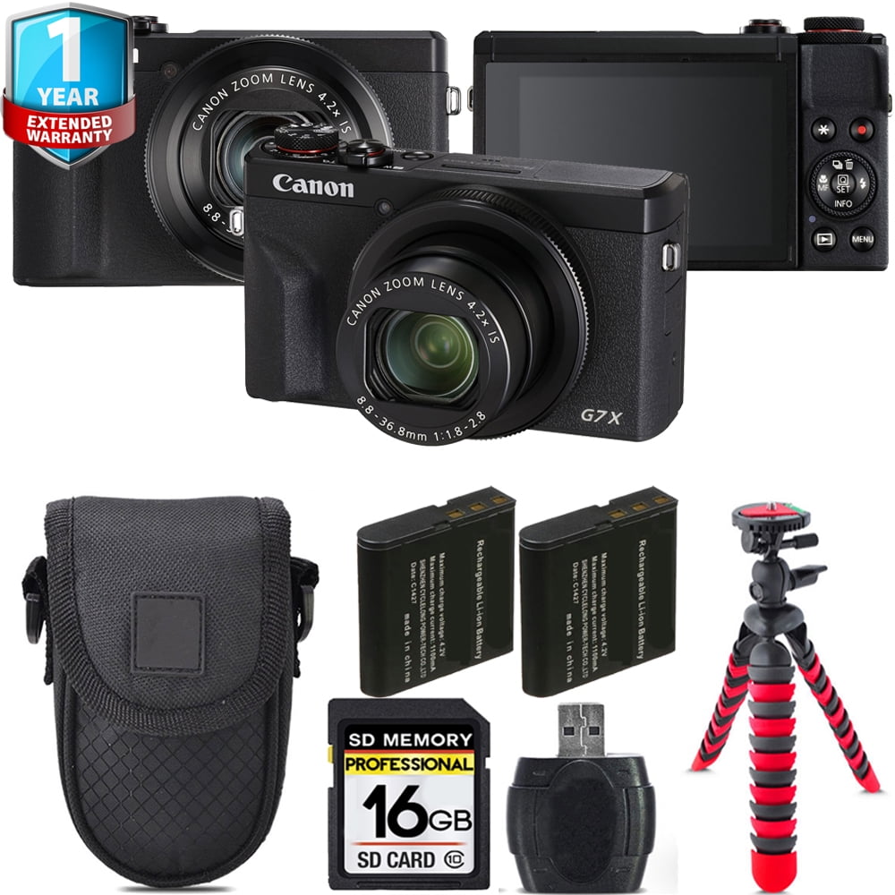 Canon PowerShot G7 X Mark II Compact Camera Bundle Set with Canon PowerShot G7 X Mark II Compact Camera Bundle Set with