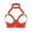 Red, variant on Lingerie For Women Top Pvc Patent Leather Bustier Corset Hanging Neck Chest Seductive Solid Color Comfortable Nightwear Valentines Day Gift
