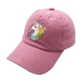 thumbnail image 1 of Girls' Adjustable Cute Unicorn Hats, Baseball Cap for 3-12 Years, 1 of 4
